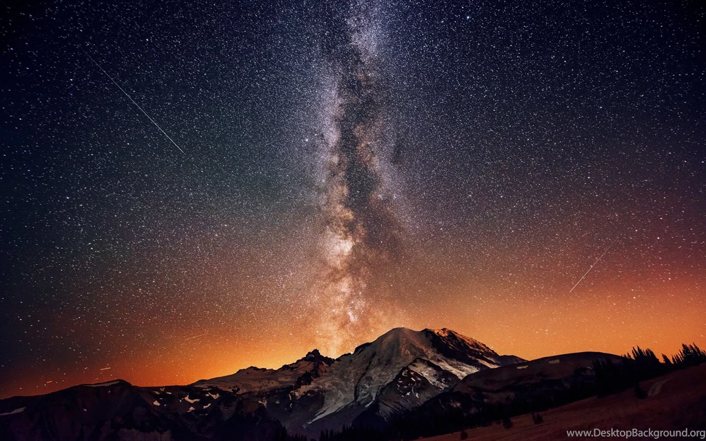 Stars Milky Way Night Sky Wallpapers