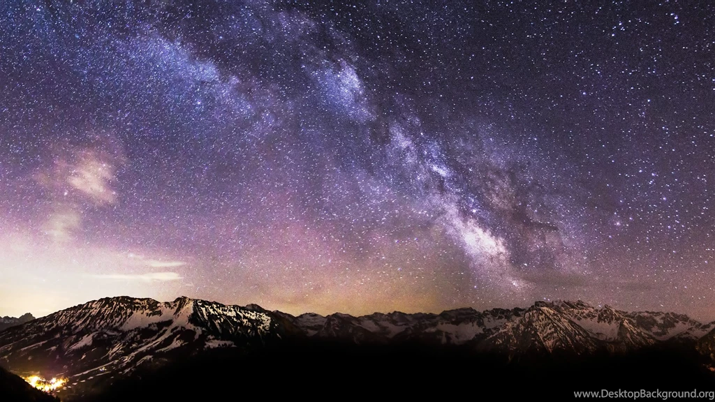 Nature Stars Germany Milky Way Skyscapes Wallpapers