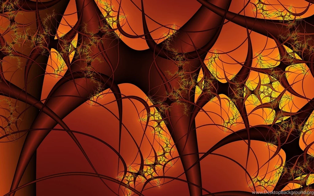 Orange Strange Fractal Backgrounds Wallpapers   1920x1200   883320
