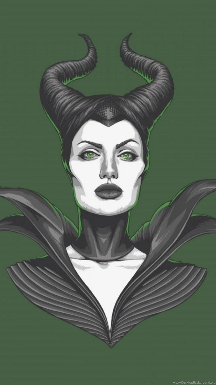 Download Wallpapers 750x1334 Maleficent, Angelina Jolie, Girl ...