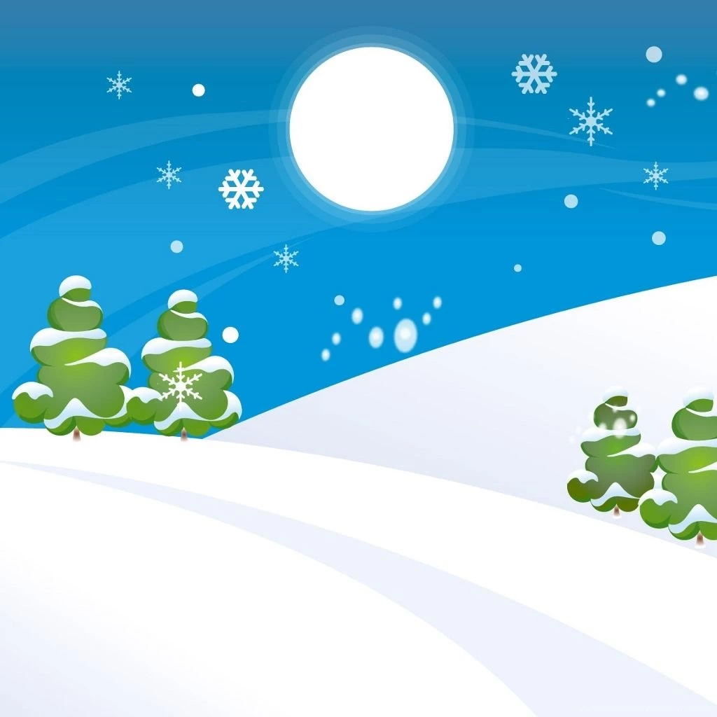 Snow Backgrounds Clipart