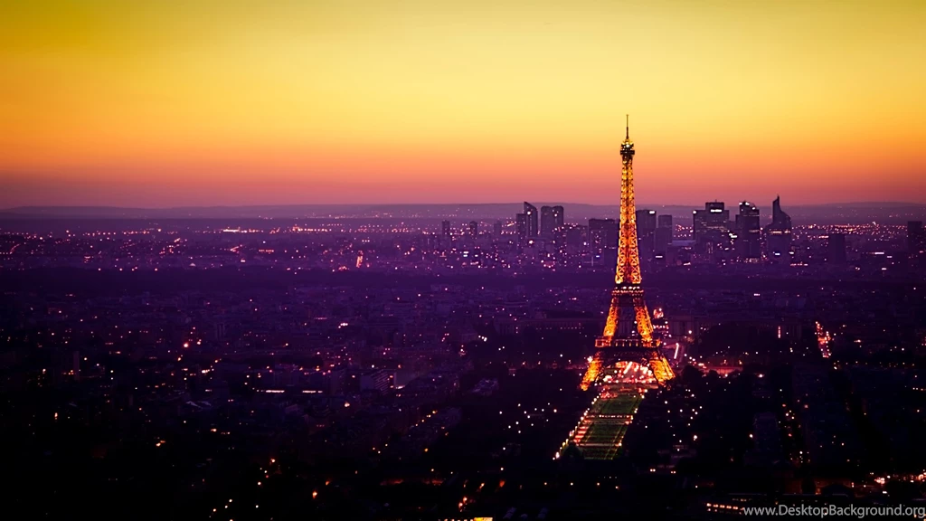 Nightfall Is Coming To Paris Wallpapers :: HD Wallpapers