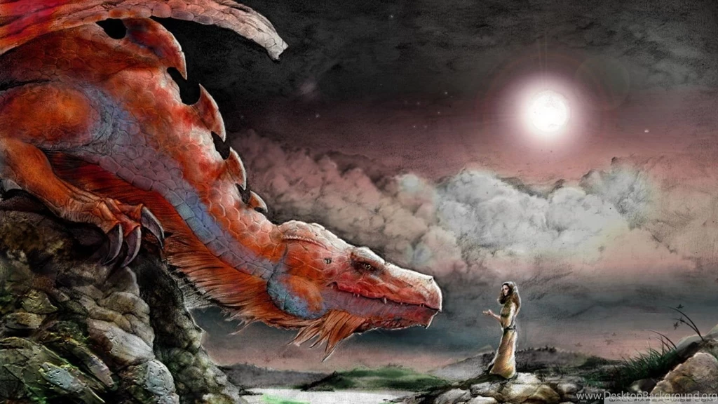 Red Dragon HD Desktop Wallpapers : High Definition : Fullscreen ...