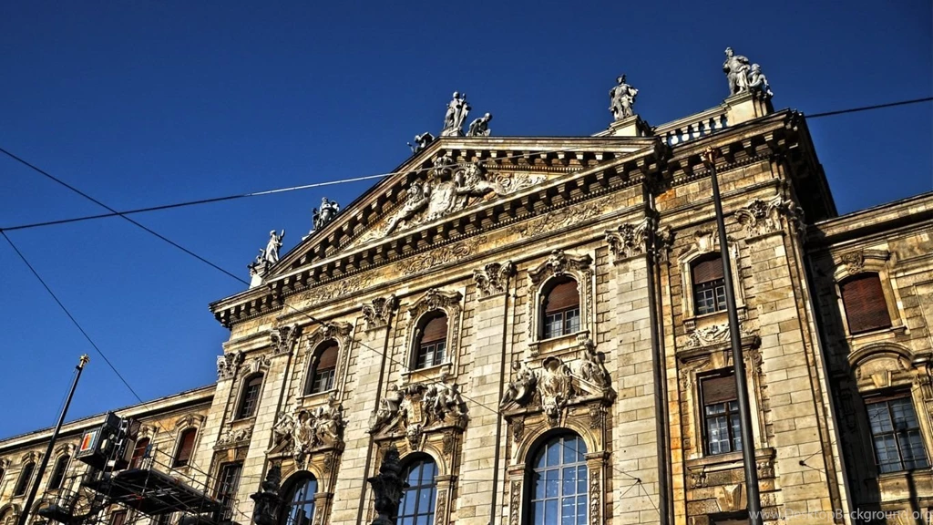 1366x768 Munich HDR Photography Desktop PC And Mac Wallpapers