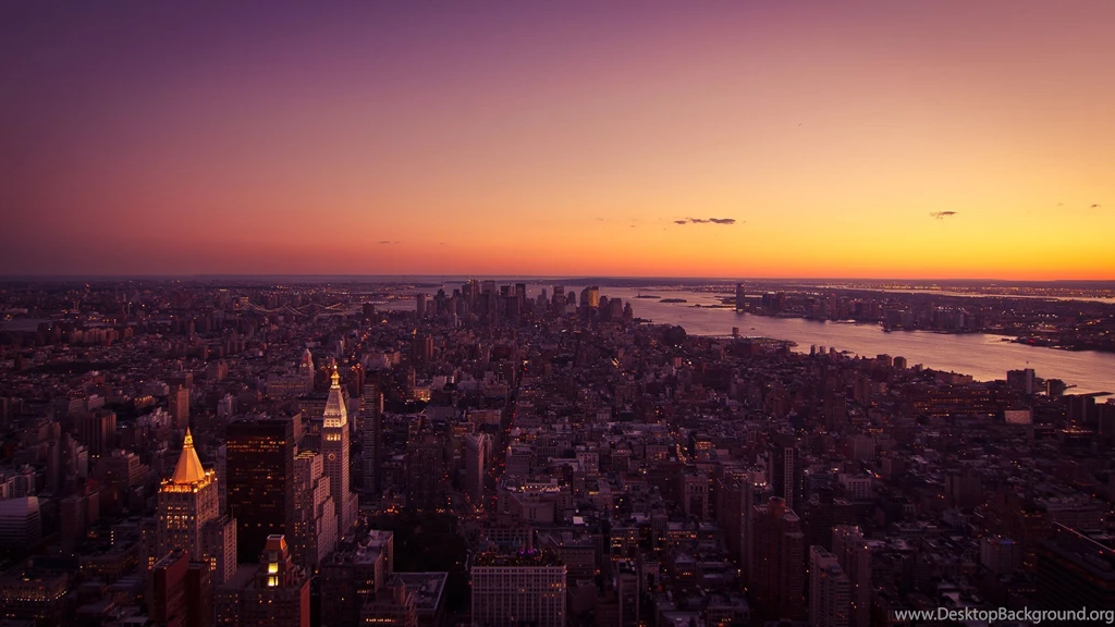 Wallpapers New York Sunset