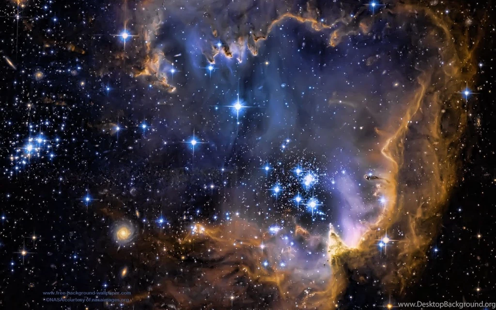 Galaxy Infant Stars Stars Backgrounds 1440x900 Pixels