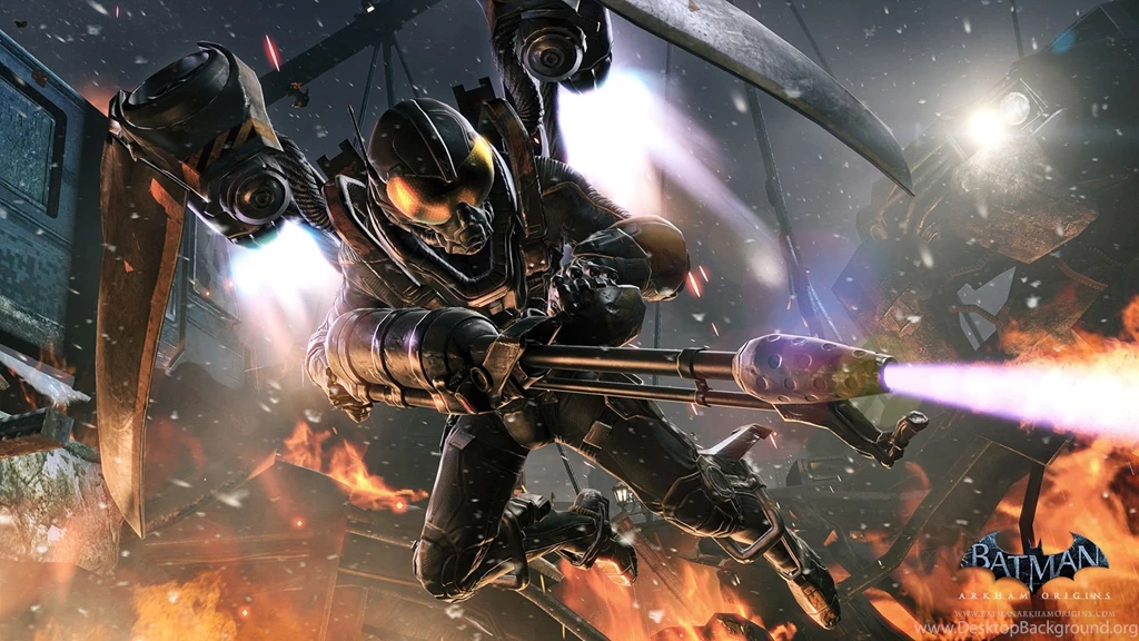 Batman: Arkham Origins Deathstroke And Firefly HD Wallpapers « Pop ...