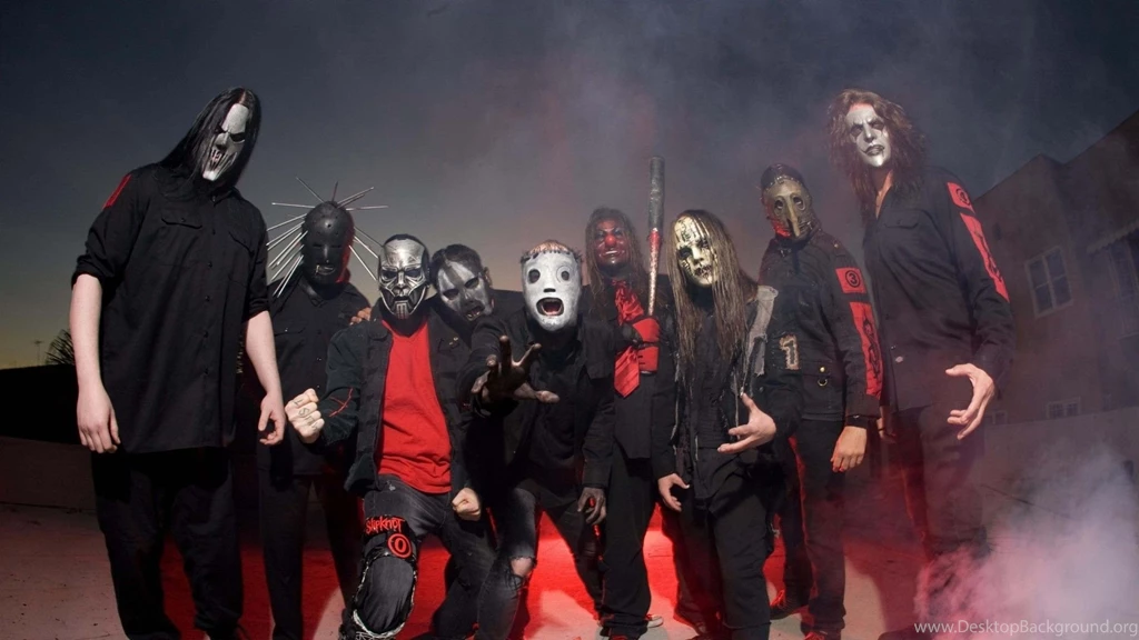 Download Wallpapers 1920x1080 Slipknot, Band, Members, Outdoors ...
