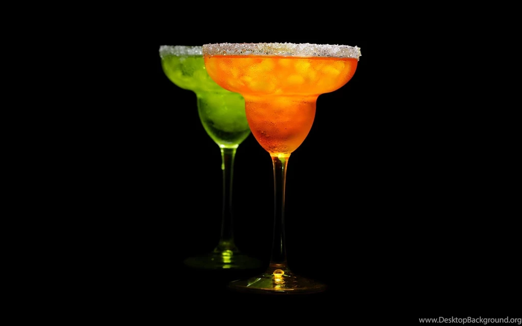 Orange And Green Cocktail Wallpapers