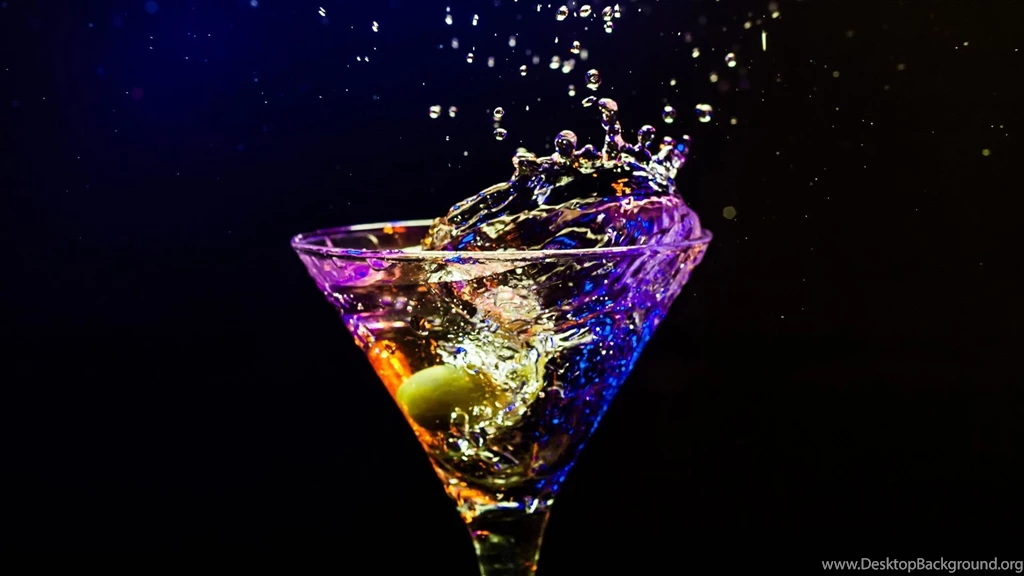 Colourful cocktail wallpapers