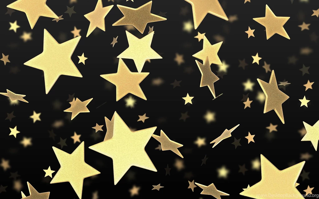 Golden Stars Wallpapers