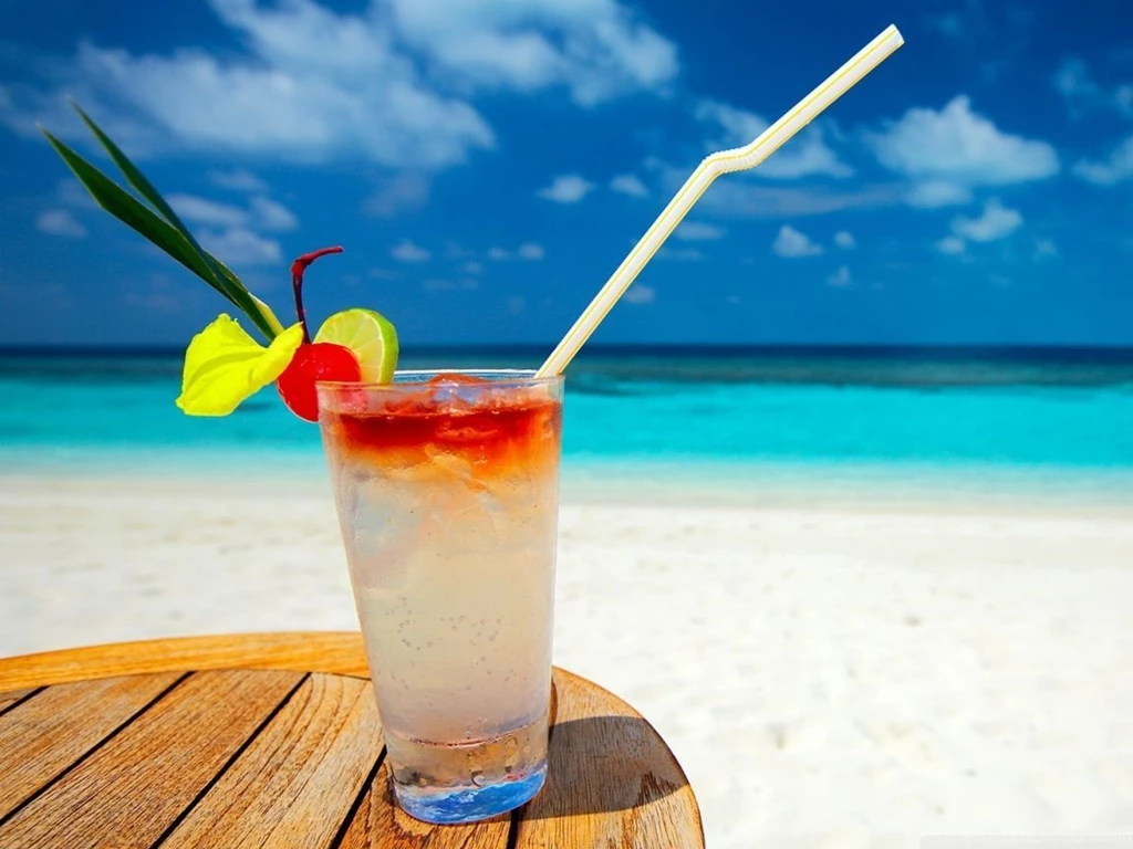 Tropical Cocktail HD Desktop Wallpapers : Widescreen : High ...