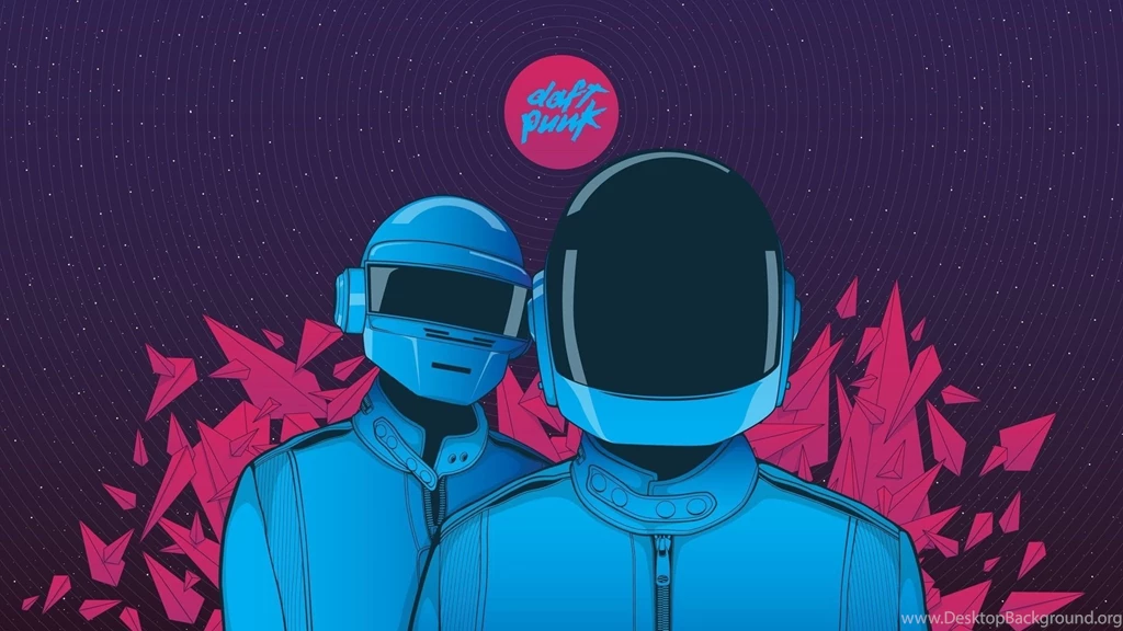 Download Wallpapers 1920x1080 Daft Punk, Graphic, Helmet, Music ...
