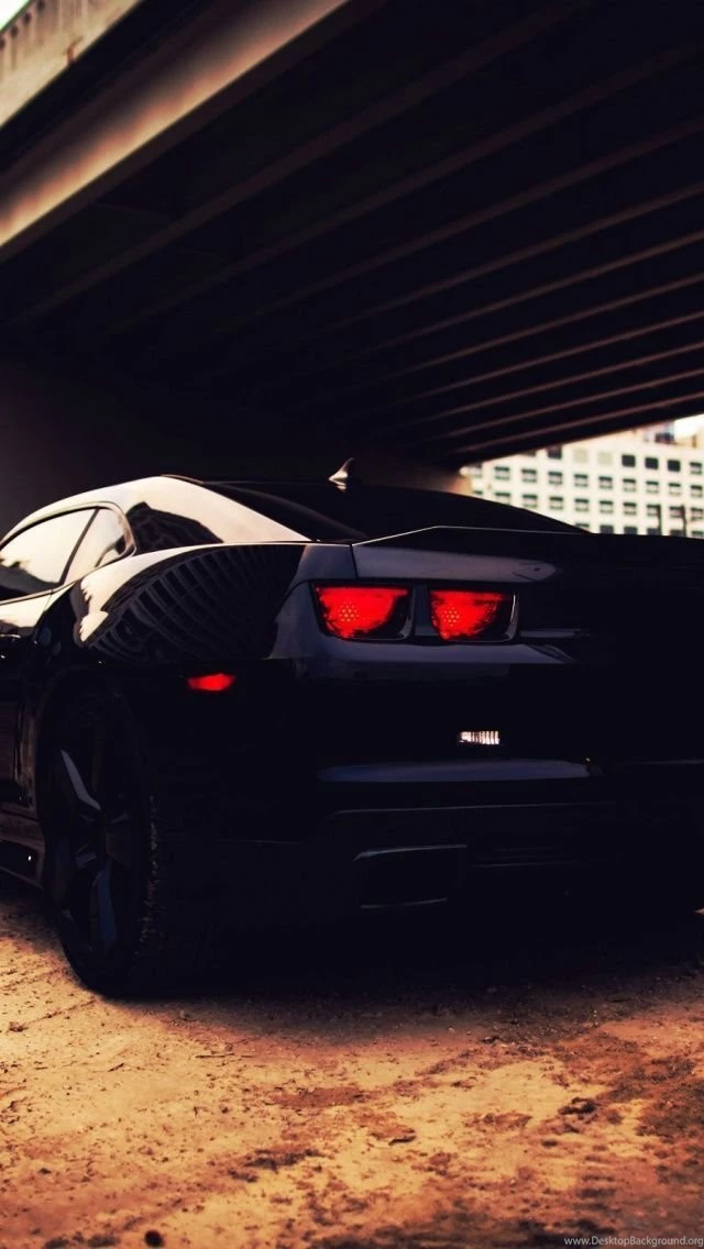 640x1136 Black Camaro Iphone 5 Wallpapers