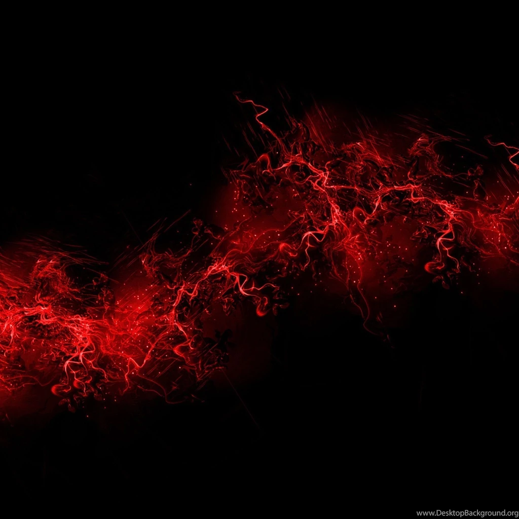 Download Wallpapers 2048x2048 Black Background, Red, Color, Paint ...