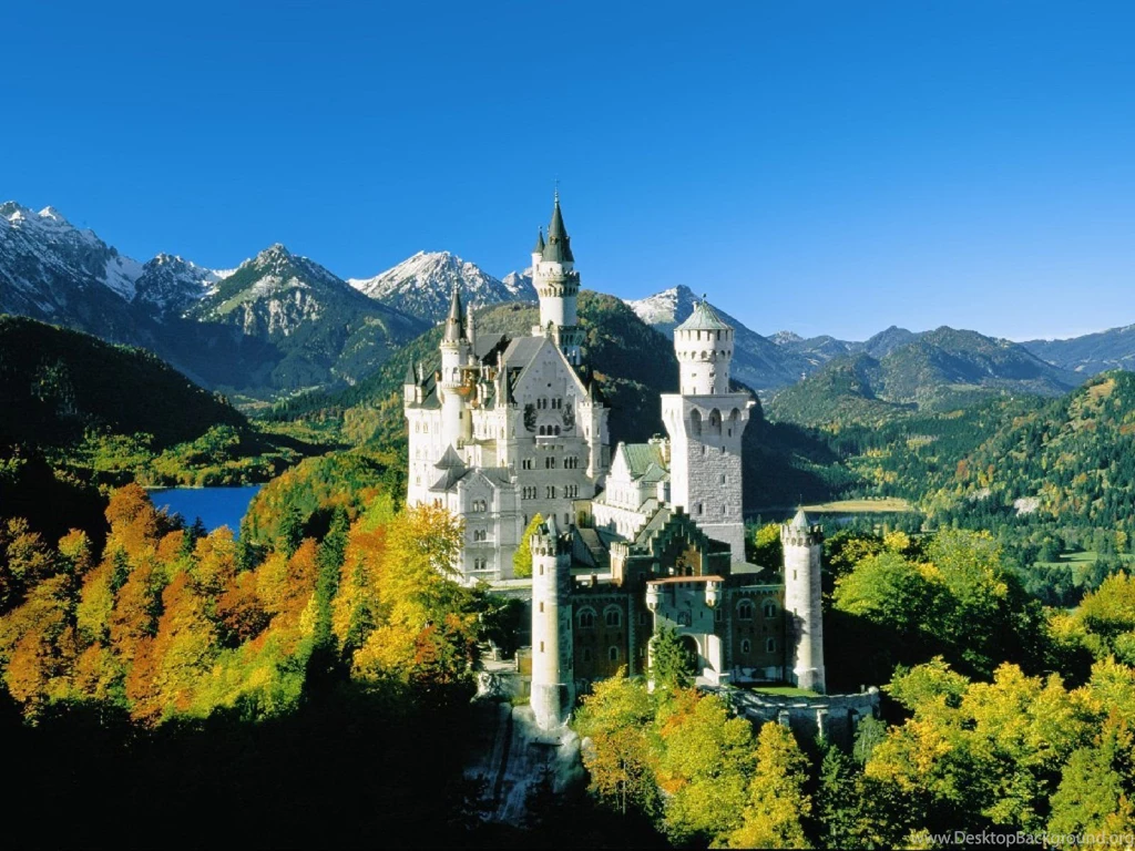 Free Neuschwanstein Castle In Germany, 3 Computer Desktop Wallpapers