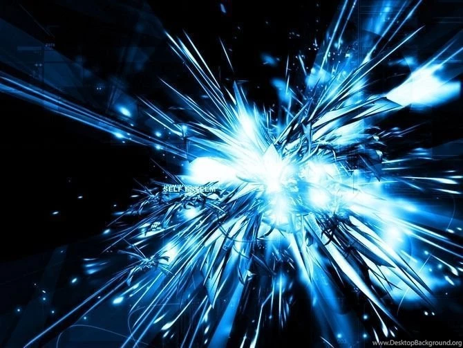Cool Neon Blue Designs