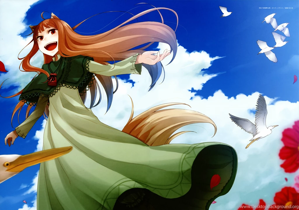Ookami To Koushinryou Spice And Wolf Ayakura Juu Wallpapers ...