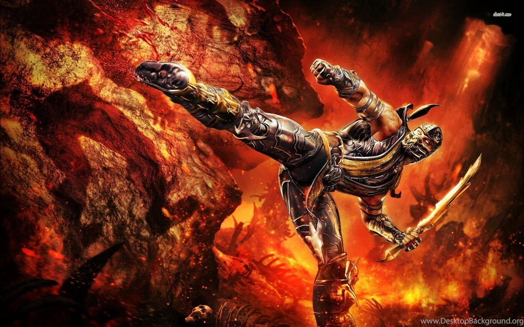 Scorpion Mortal Kombat Wallpapers Game Wallpapers
