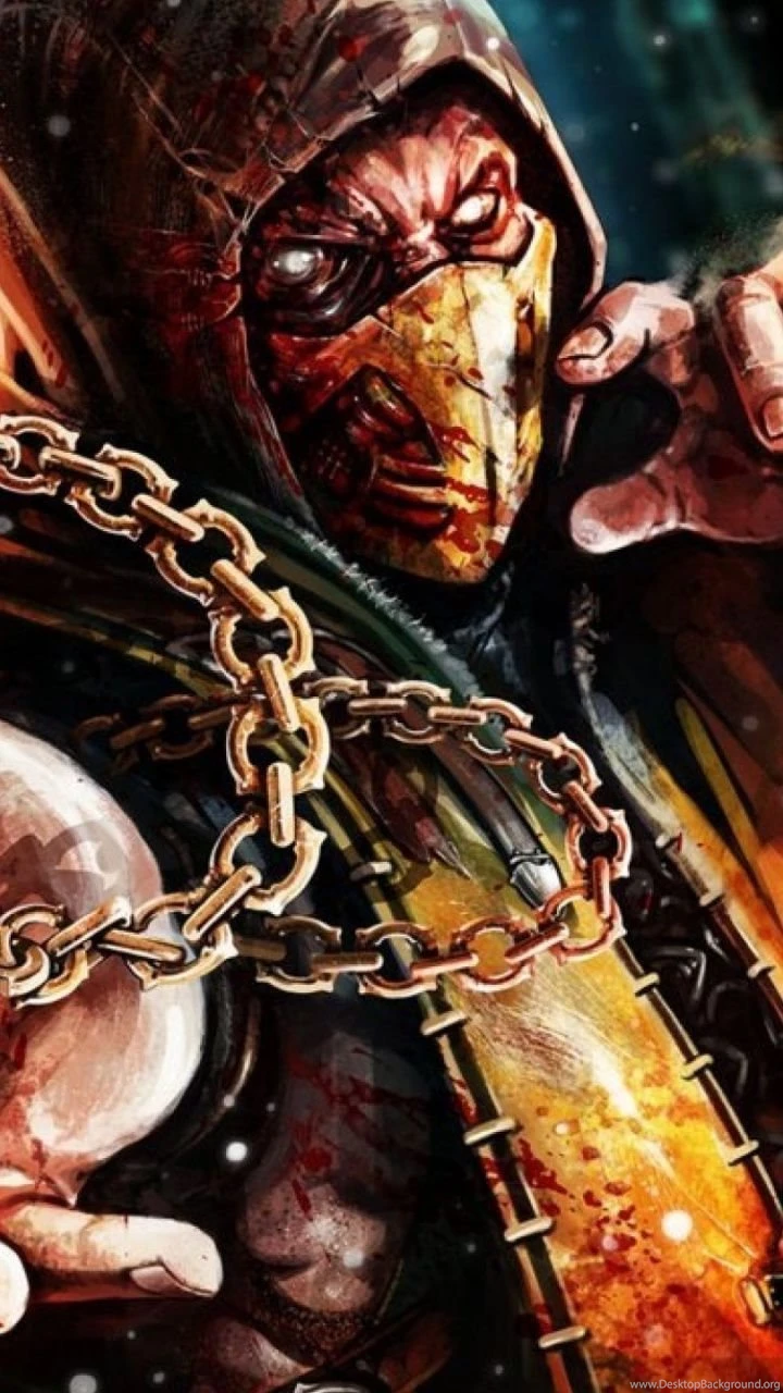 720x1280 Scorpion Mortal Kombat X Galaxy S3 Wallpapers Desktop