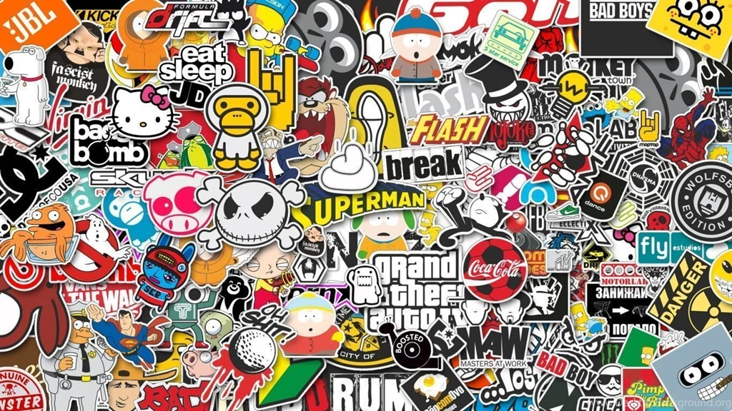 Download HD JDM Stickers Logos Collection Wallpapers