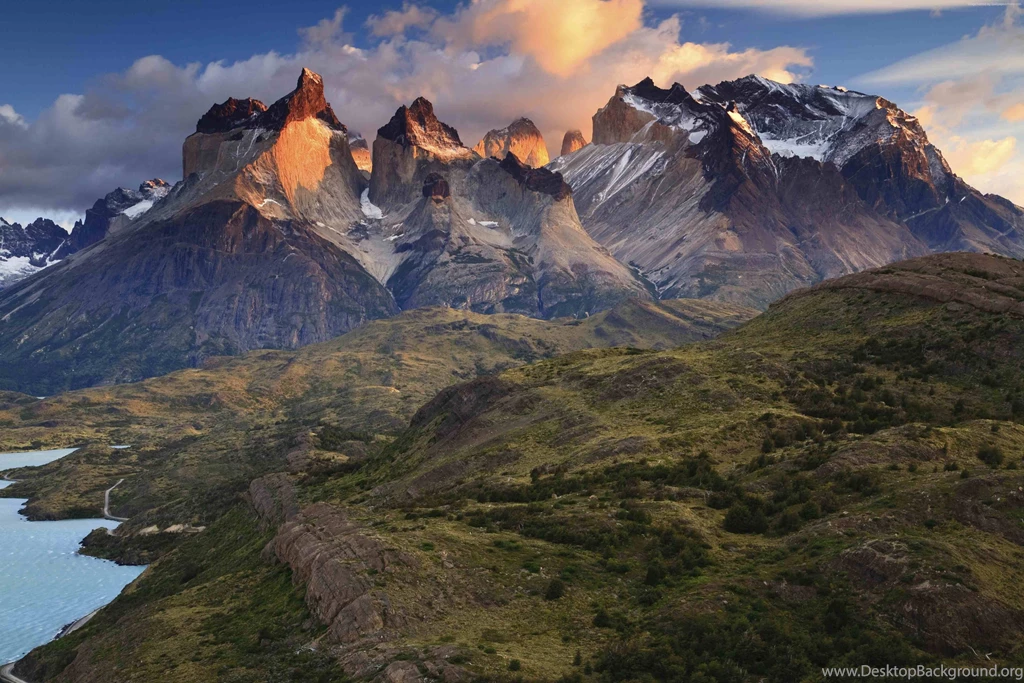Patagonia Wallpaper, OS: Patagonia, Argentina, Mountains, Lake