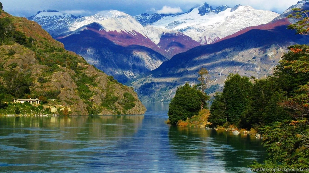 HDscreen: Chile Grove Patagonia Blue Green Desktop Bakcgrounds