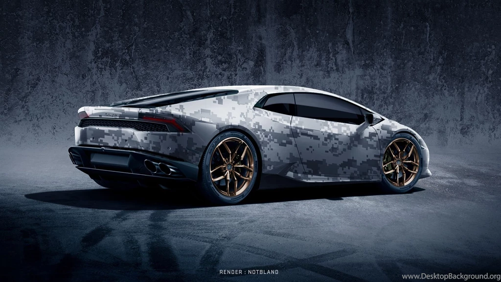 Lamborghini Huracan Art For Desktop Wallpapers
