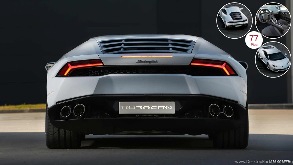 2015 Lamborghini Huracan LP 610 4 Rear