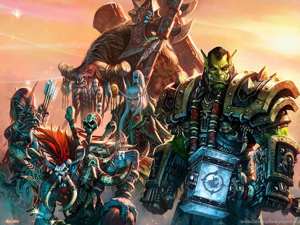 World Of Warcraft Horde Races Wallpaper Desktop Background World Of Warcraft Horde Races Wallpaper Desktop Background