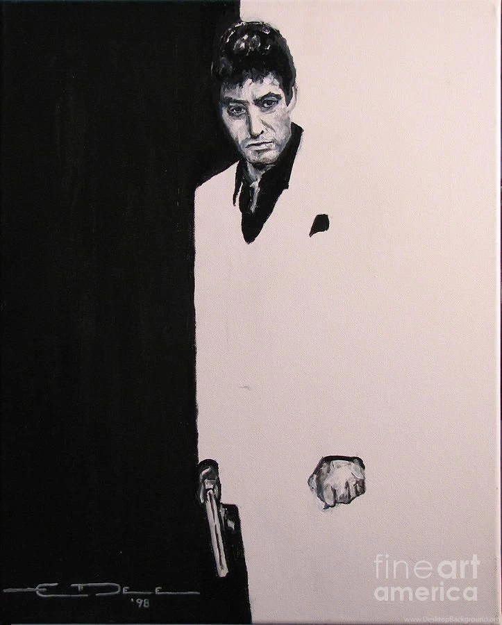 Tony Montana Scarface By Eric Dee