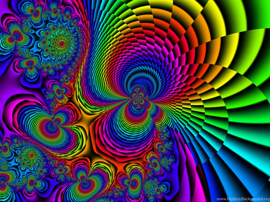 Neon Color Splash Wallpaper Images
