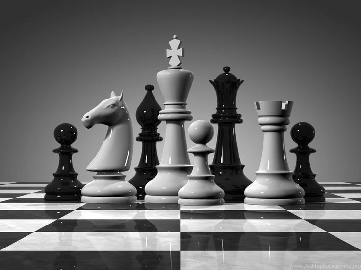 Chess Game Black And White Pion Wallpapers HD Images Backgrounds ...