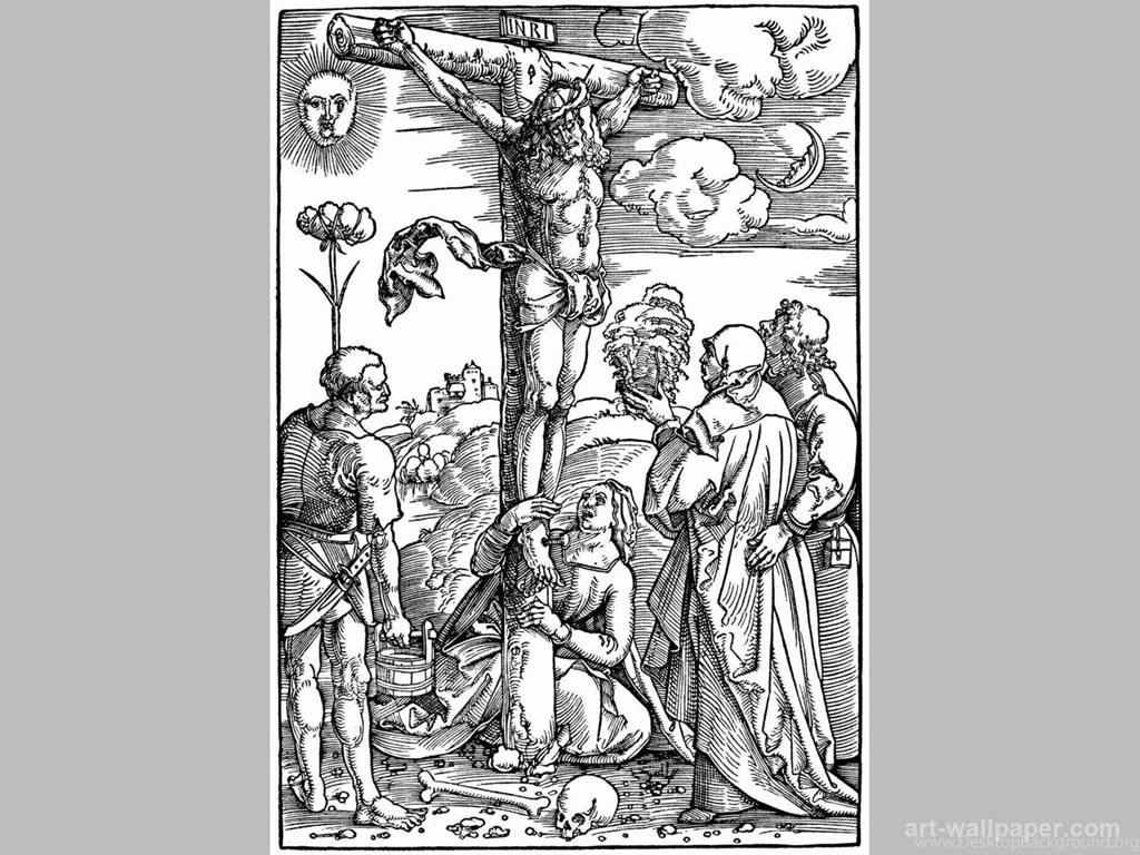 Trip Tycho Christ On The Cross With Mary Magdalene And John And ...