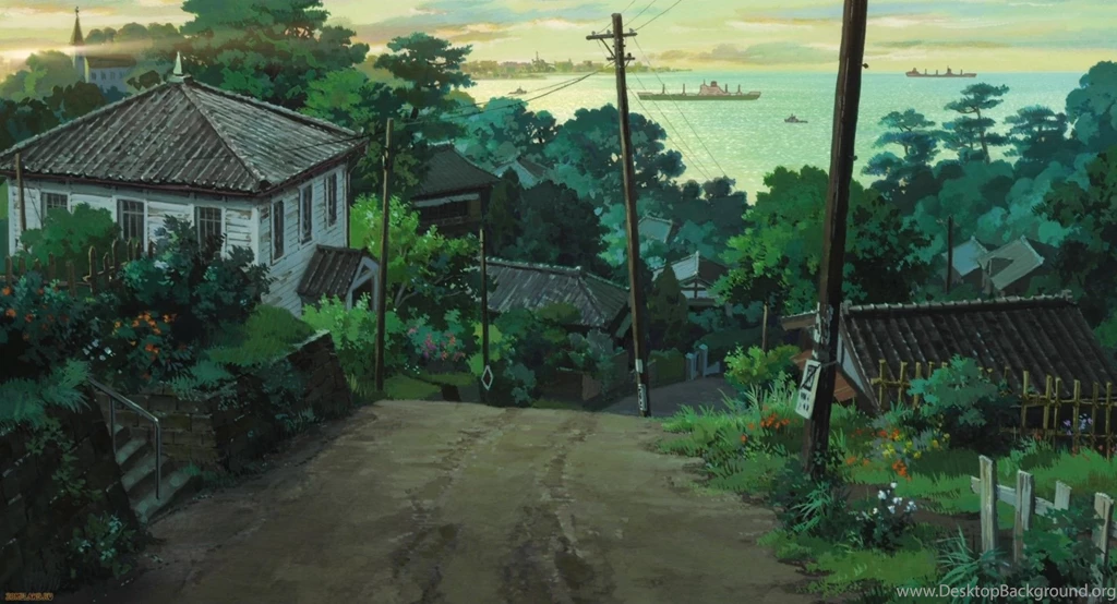 Miyazaki's Anime Cartoon From Up On Poppy Hill Wallpapers And ...