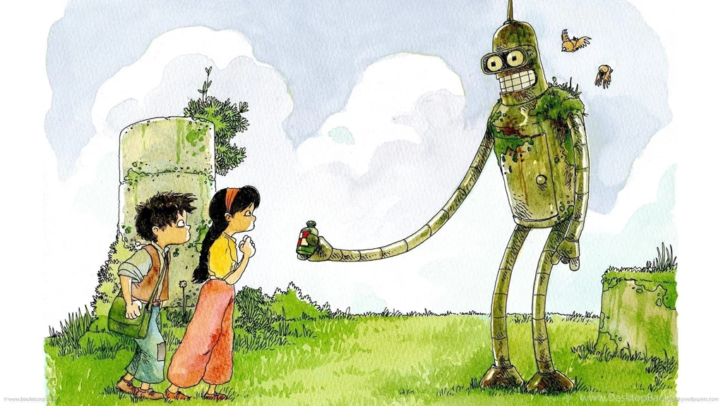 HD Futurama Hayao Miyazaki Wallpapers