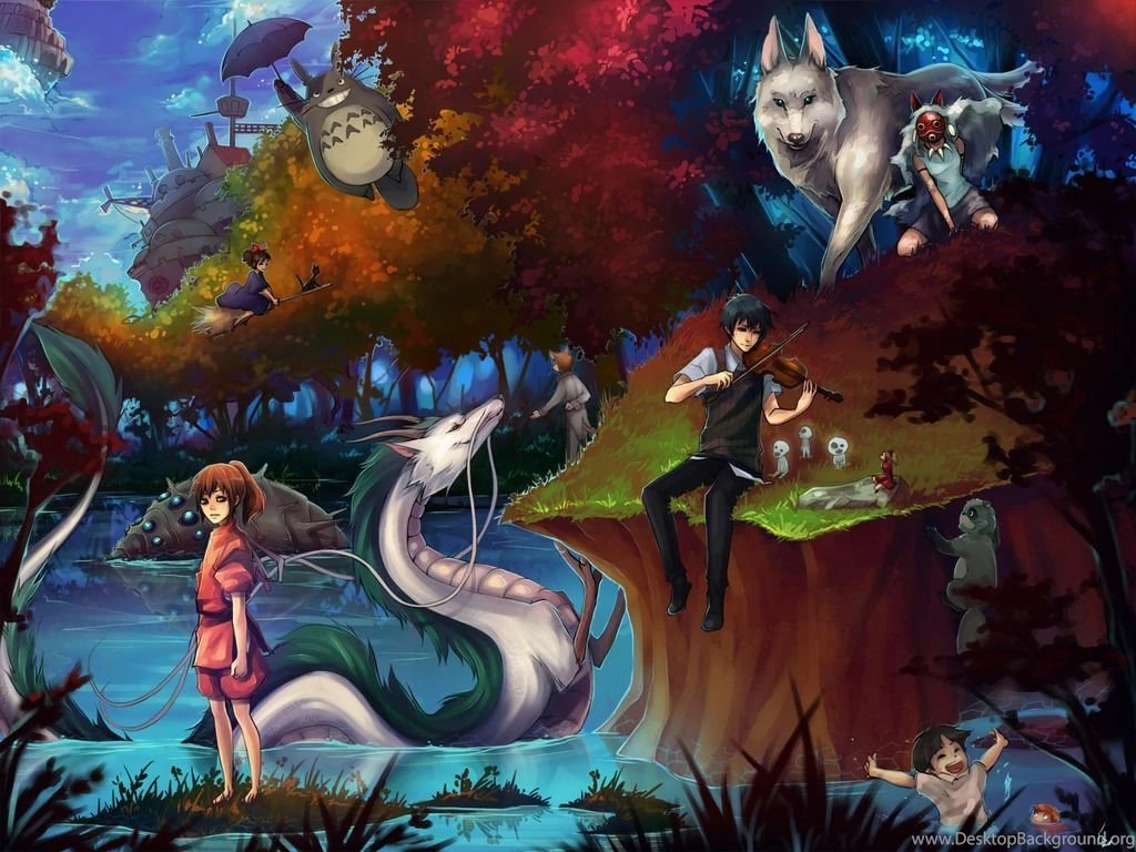 Download Hayao Miyazaki Wallpapers 1024x768
