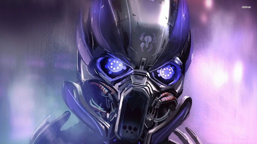 Purple Cyborg Wallpapers   Fantasy Wallpapers