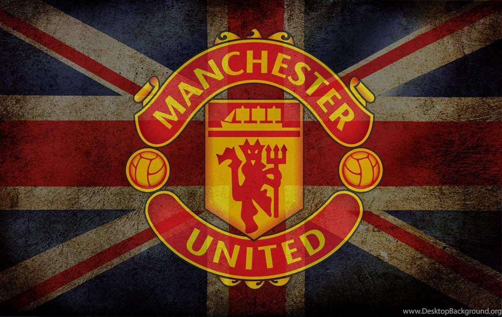 Manchester United In Flag English Wallpapers HD