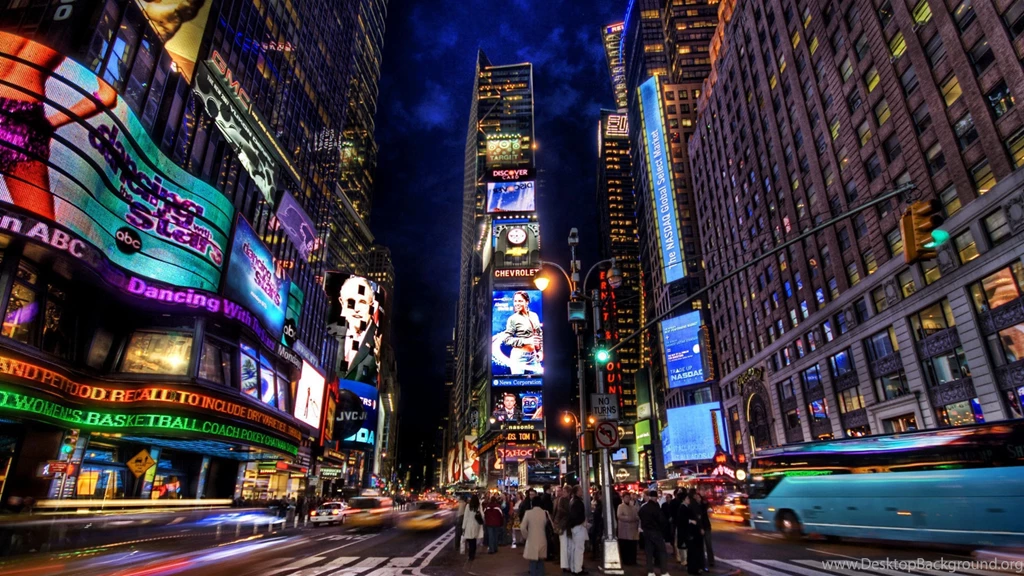 4K Ultra HD Times Square Wallpapers HD, Desktop Backgrounds 3840x2160