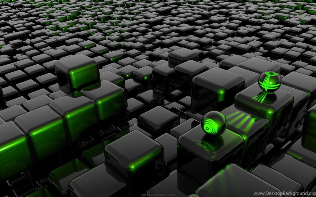 Download Abstract Green Black Wallpapers