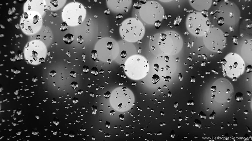 Black And White Rain Wallpapers