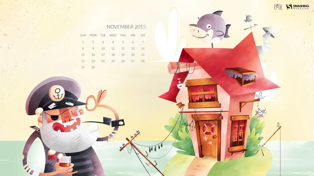 Desktop Wallpapers Calendars: November 2015 – Smashing Magazine