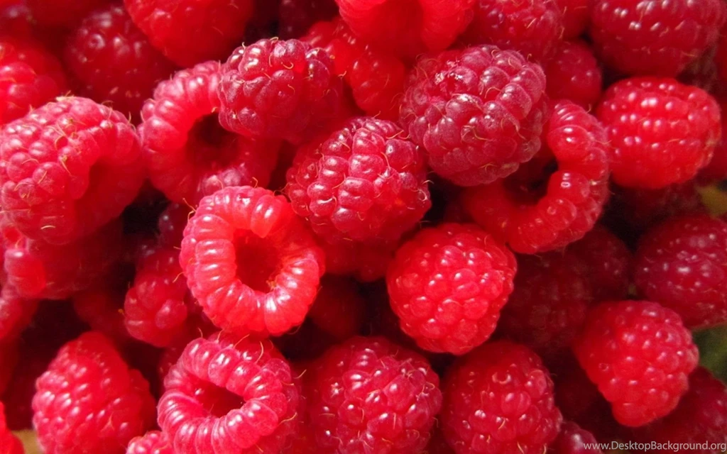 Red Raspberry Berries, Close up Photography Wallpapers