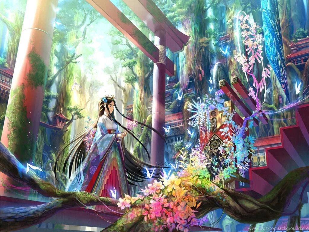 Anime paradise beautiful shrine By Lavaria chan On DeviantArt
