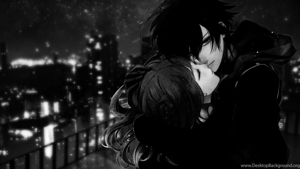 Beautiful Anime, White, Black, 2560x1440 Wallpapers And Free Stock ...