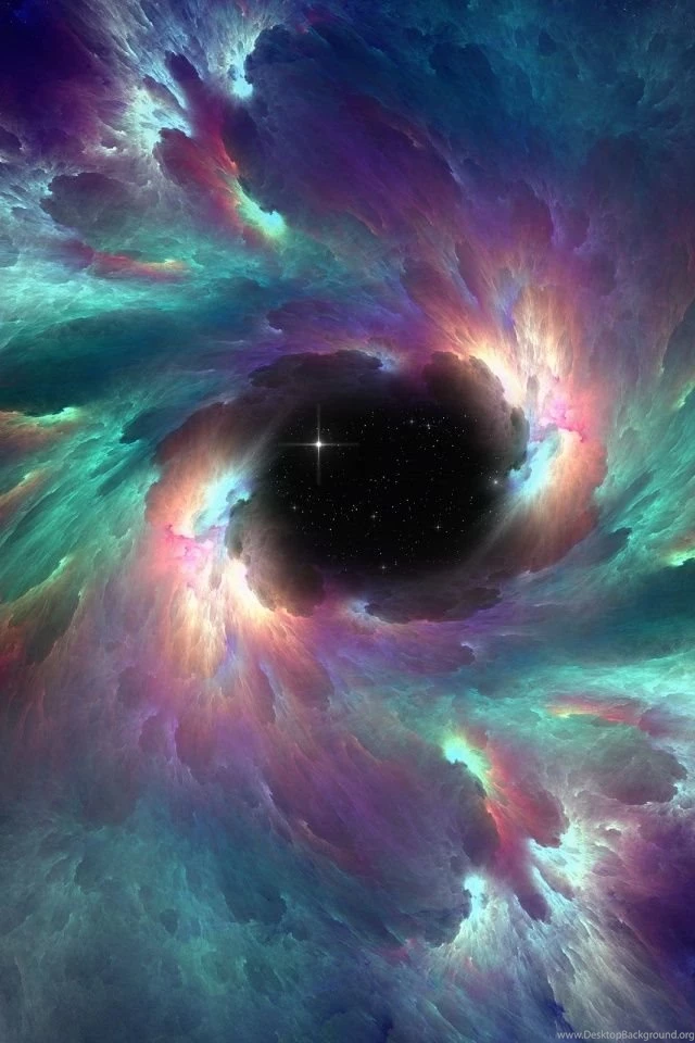 640x960 Outer Space Vortex Iphone 4 Wallpapers