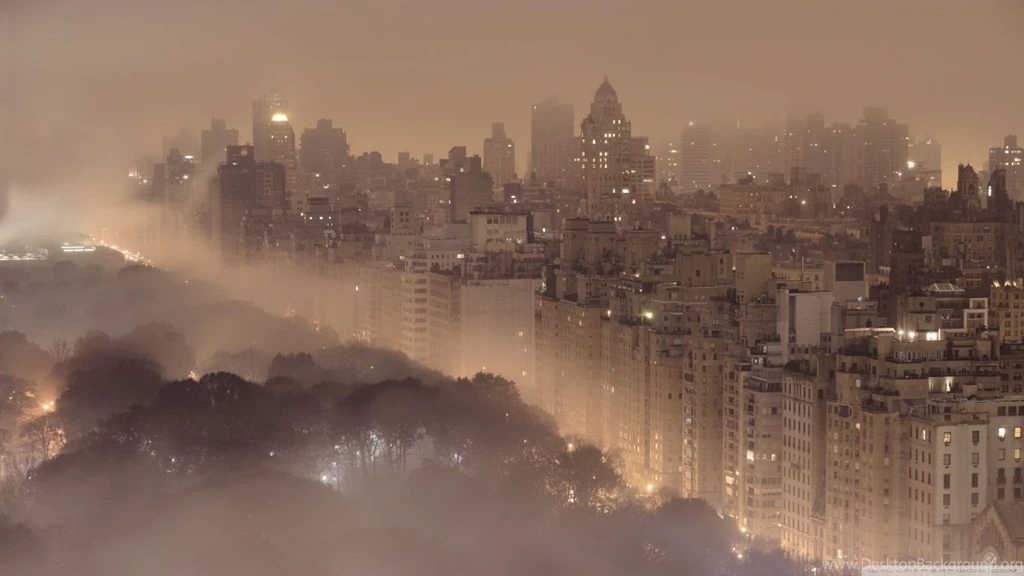 New York Fog HD Desktop Wallpapers : High Definition : Mobile