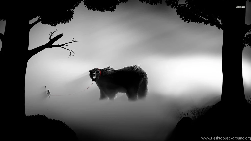 Monster Bear In The Fog Wallpapers Artistic Wallpapers