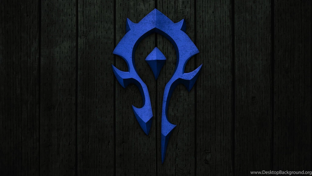 Download Wallpapers 3840x2160 World Of Warcraft, Symbol, Backgrounds ...